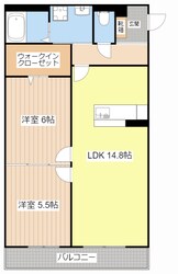 グラン ディアスの物件間取画像